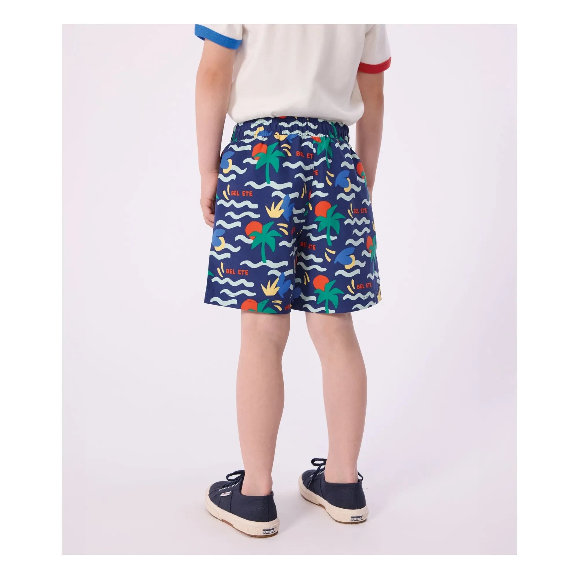 Petit Bateau - Glaces Geri Dönüştürülmüş Elyaf Yüzme Şortu | Turkuaz