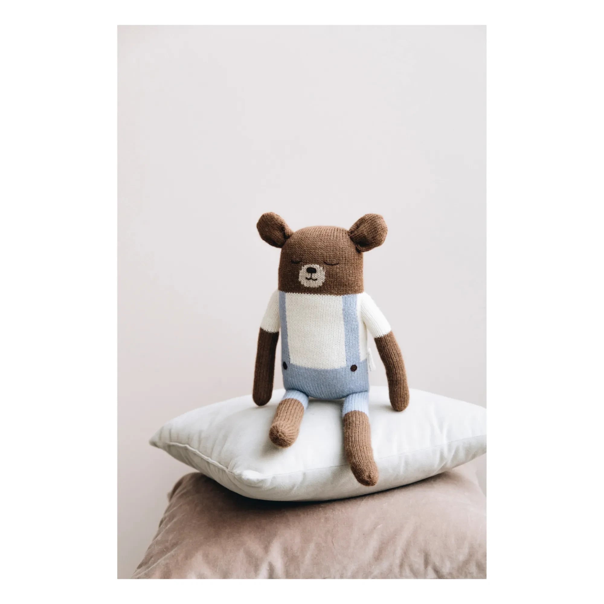 Main Sauvage - Büyük ayı peluşu | Mavi