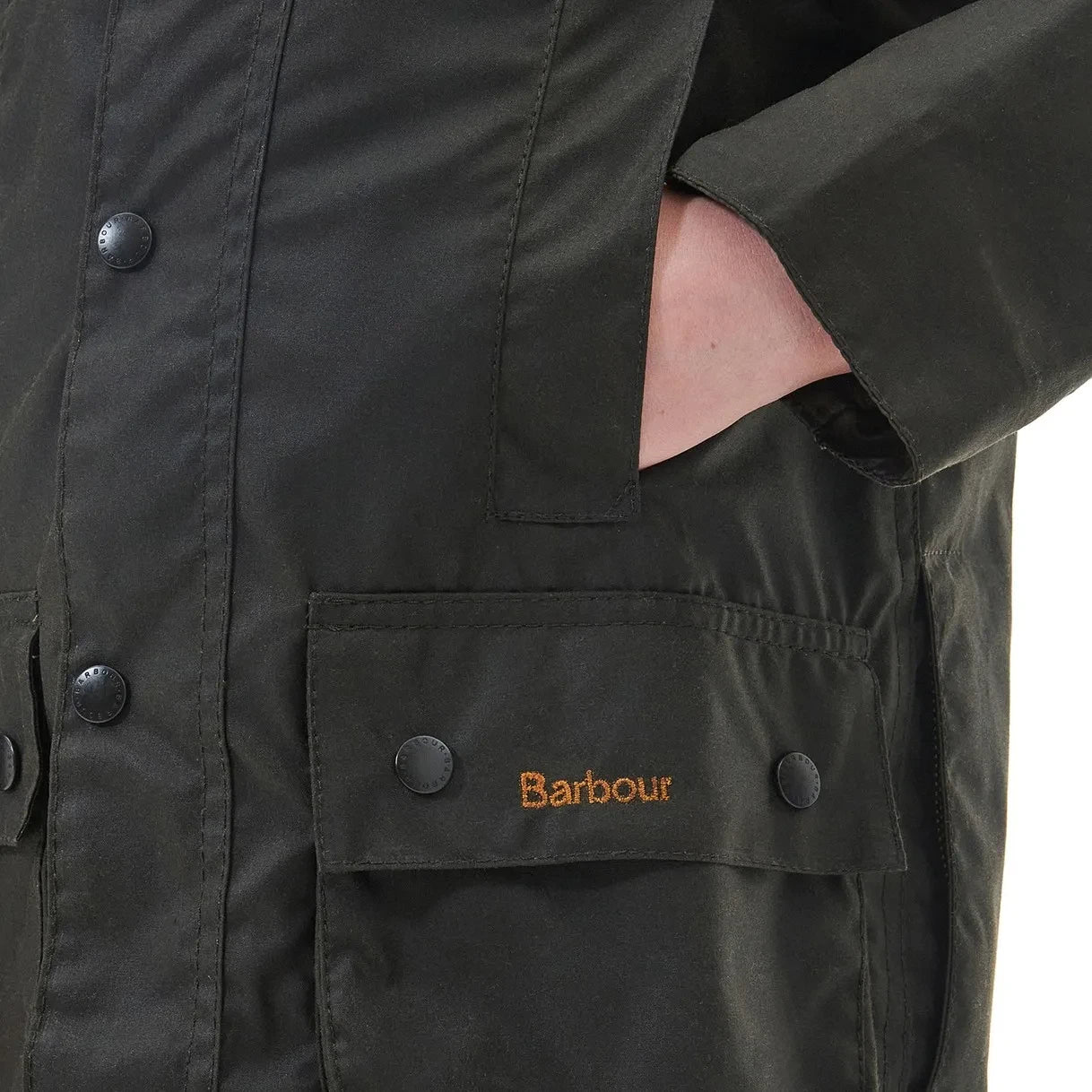 Barbour - Beaufort Wax Ceket | Zeytin yeşili