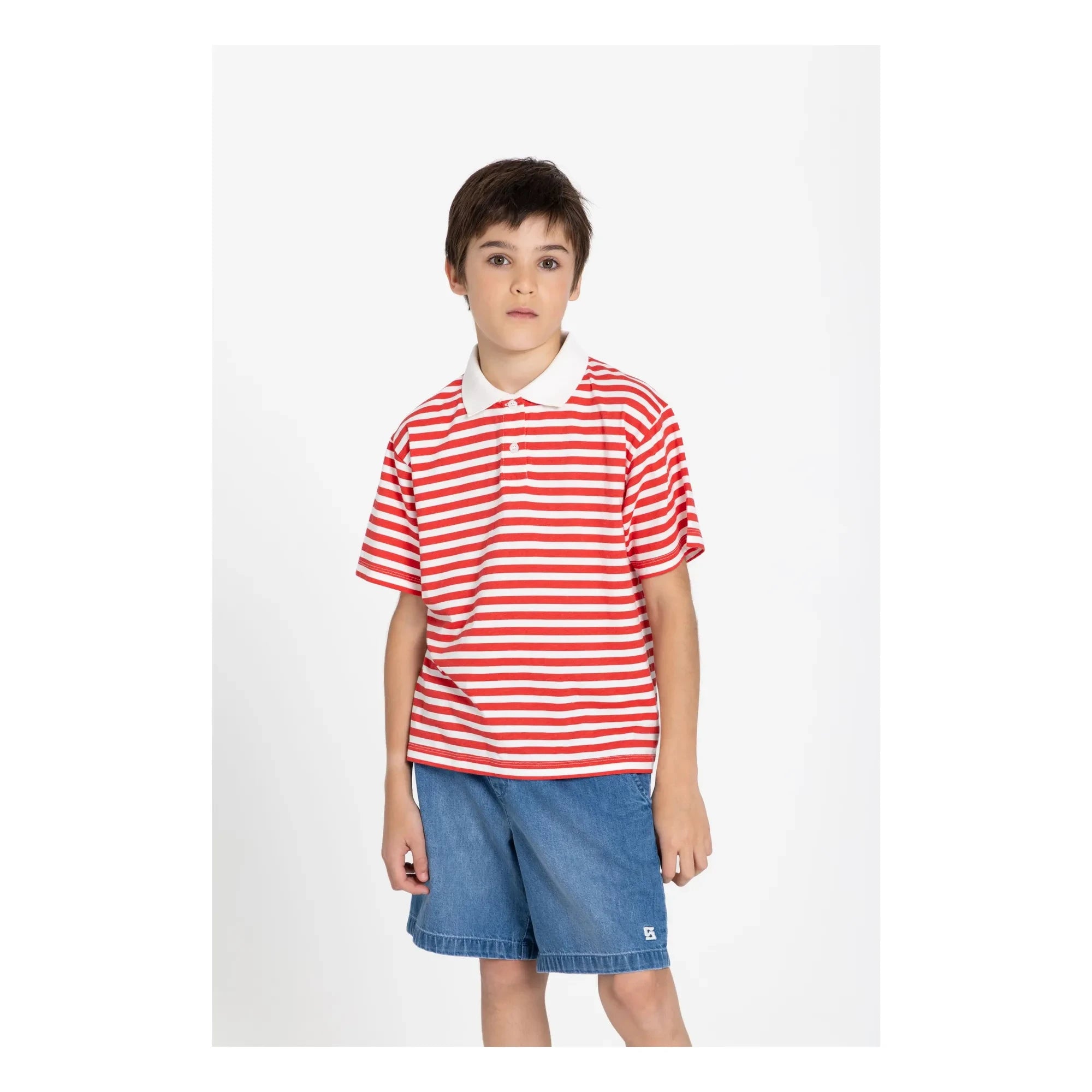 Smallable Kid - Tom Ample Denim Şort | Mavi