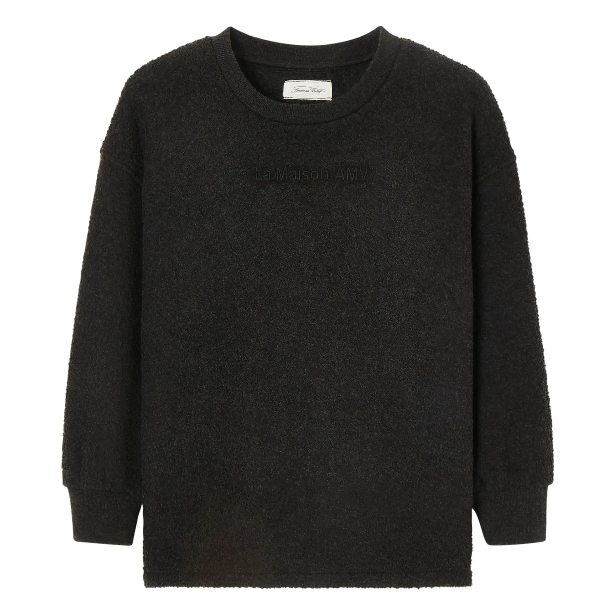 American Vintage - Bobypark sweatshirt | Kırçıllı kömür grisi