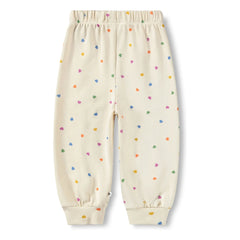 Molo - Simeon Jogger Hearts Organik Pamuk | Ekru