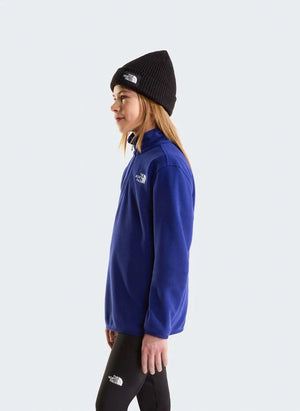 The North Face - Glacier Trucker Style Hoodie Polar | الأزرق الملكي