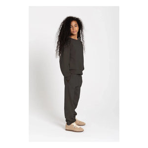 Smallable Kid - Maia органik pamuklu sweatshirt | Koyu gri