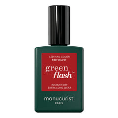 Manucurist - Green Flash Yarı Kalıcı Oje - 15 ml | Red Velvet