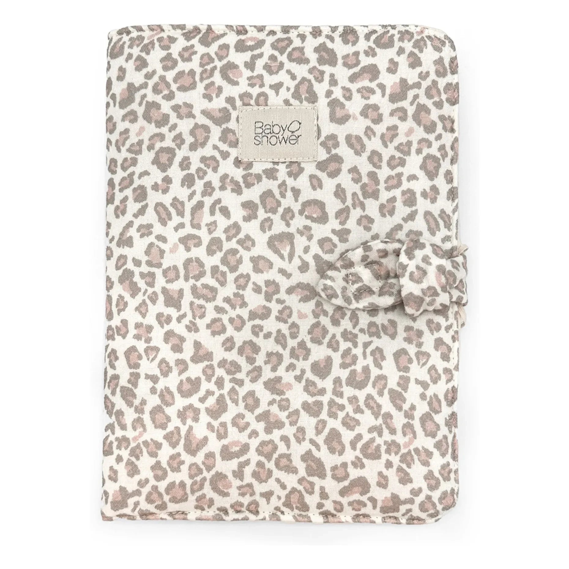 Babyshower - Yumuşak Vahşi sağlık kitap kılıfı | Leopar
