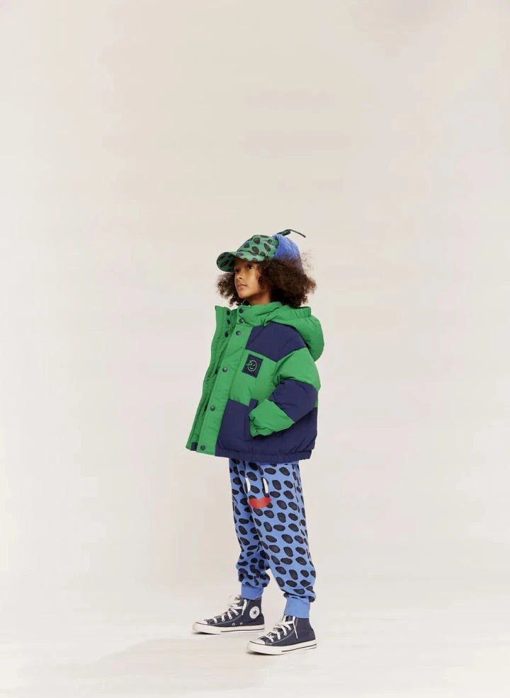 Wynken - Burletta Down Colorblock şişme mont | Yeşil