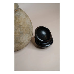 Woodmata - Terracotta Sote Tenceresi | Siyah