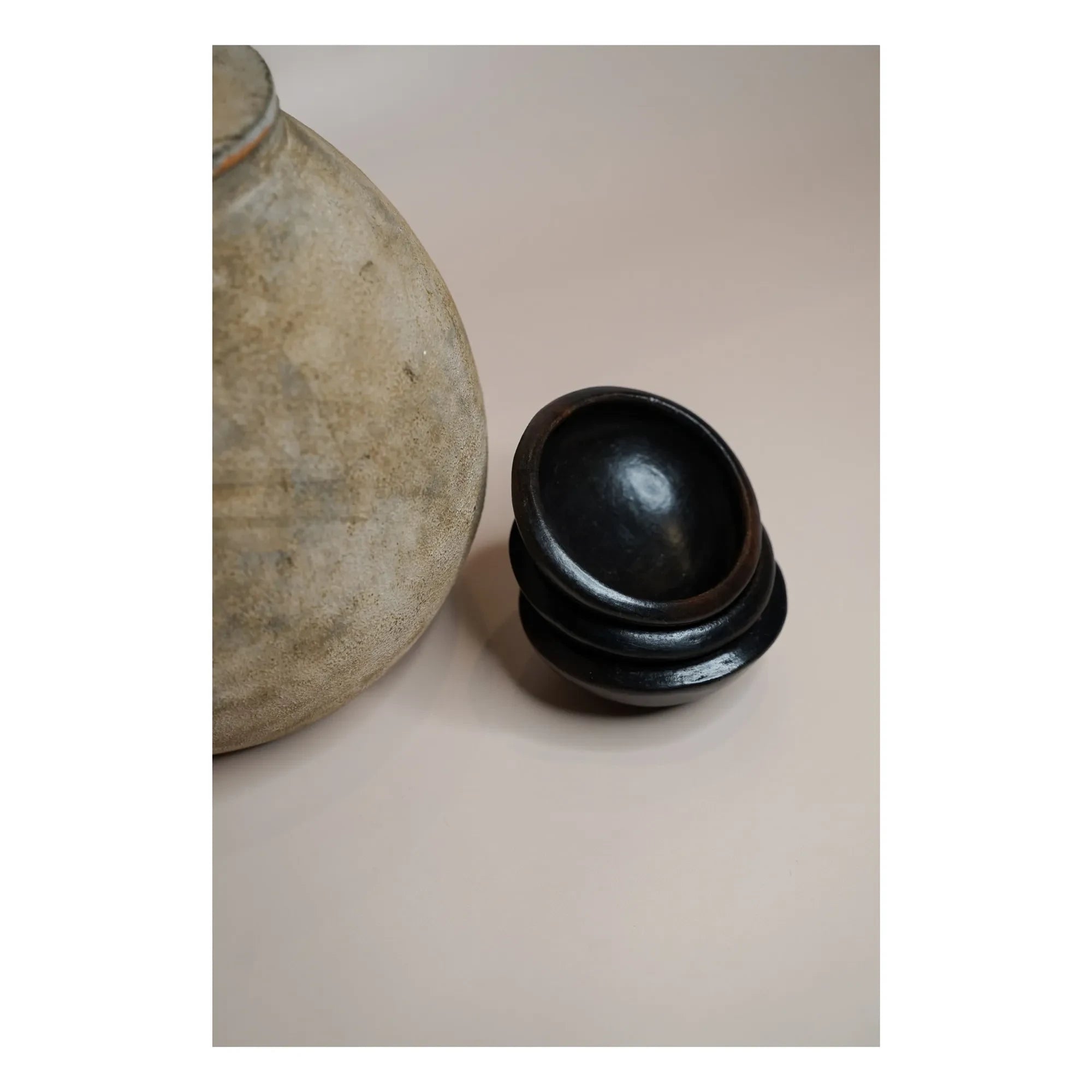 Woodmata - Terracotta Sote Tenceresi | Siyah