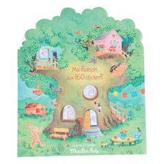 Moulin Roty - Sticker not defteri - Büyük aile