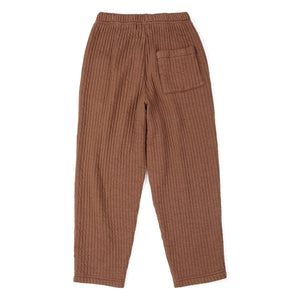 Bobo Choses - Organik Pamuklu Kapitone Jogger | Kahverengi