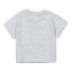 the new society - Mykonos Baby Logo T-shirt | Gri melanj