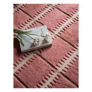 Layered - Yün halı Lilly | Pembe