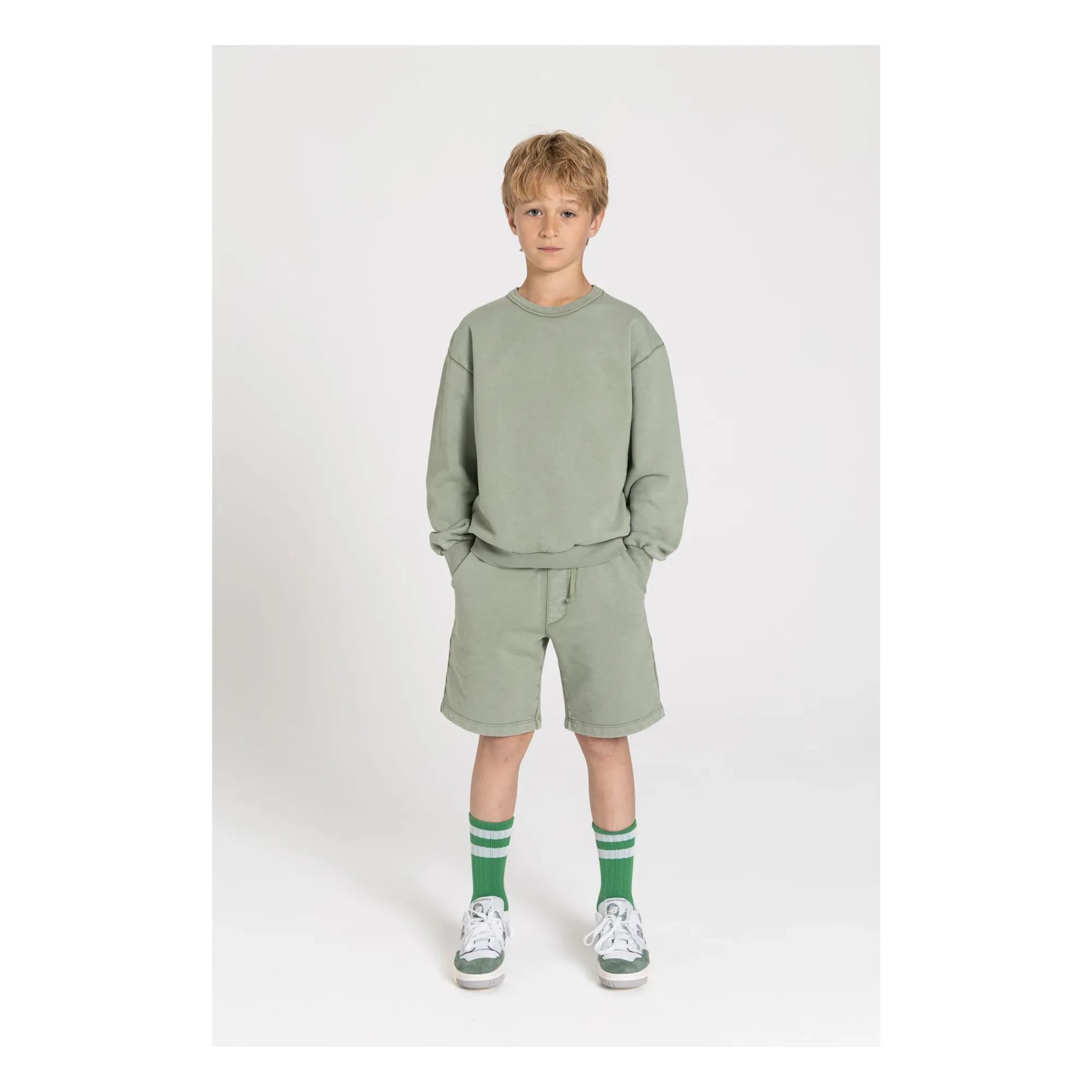 Smallable Kid - Arlo sweatshirt | Açık haki