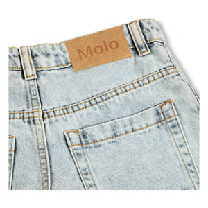 Molo - Denim Bermuda Art Organik Pamuk | Açık Mavi