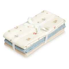 Cam Cam - Vintage Toys bebek bezleri - 3'lü Set | Bej