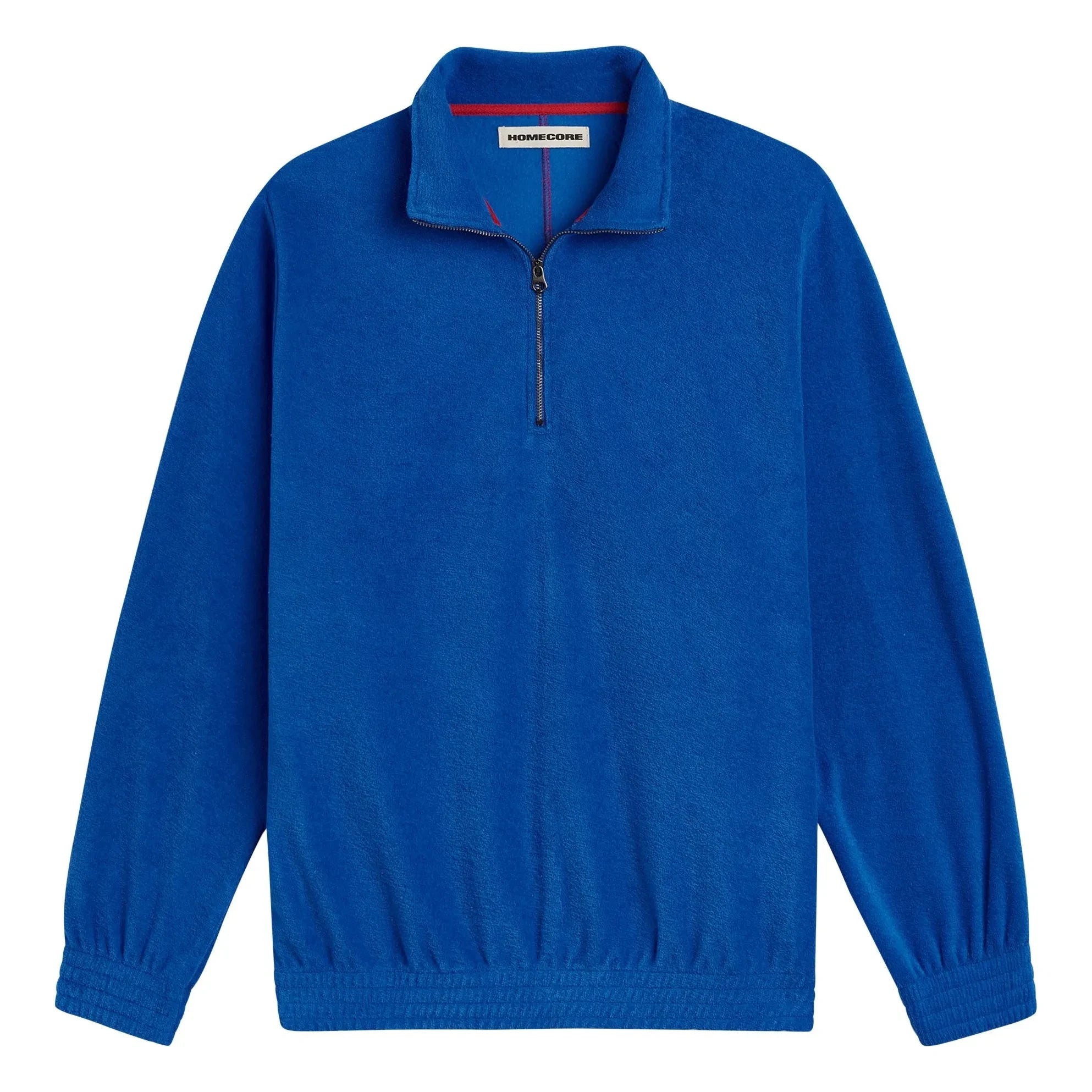 Homecore - Atys Yarım Fermuarlı Sweatshirt | Kraliyet mavisi