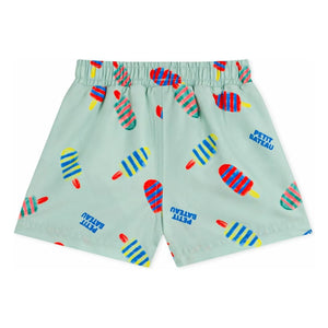 Petit Bateau - Glaces Geri Dönüştürülmüş Elyaf Bebek Mayo Şortu | Turkuaz
