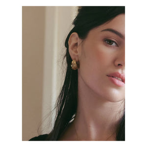 Louise Damas - Creoles Claudia | Altın