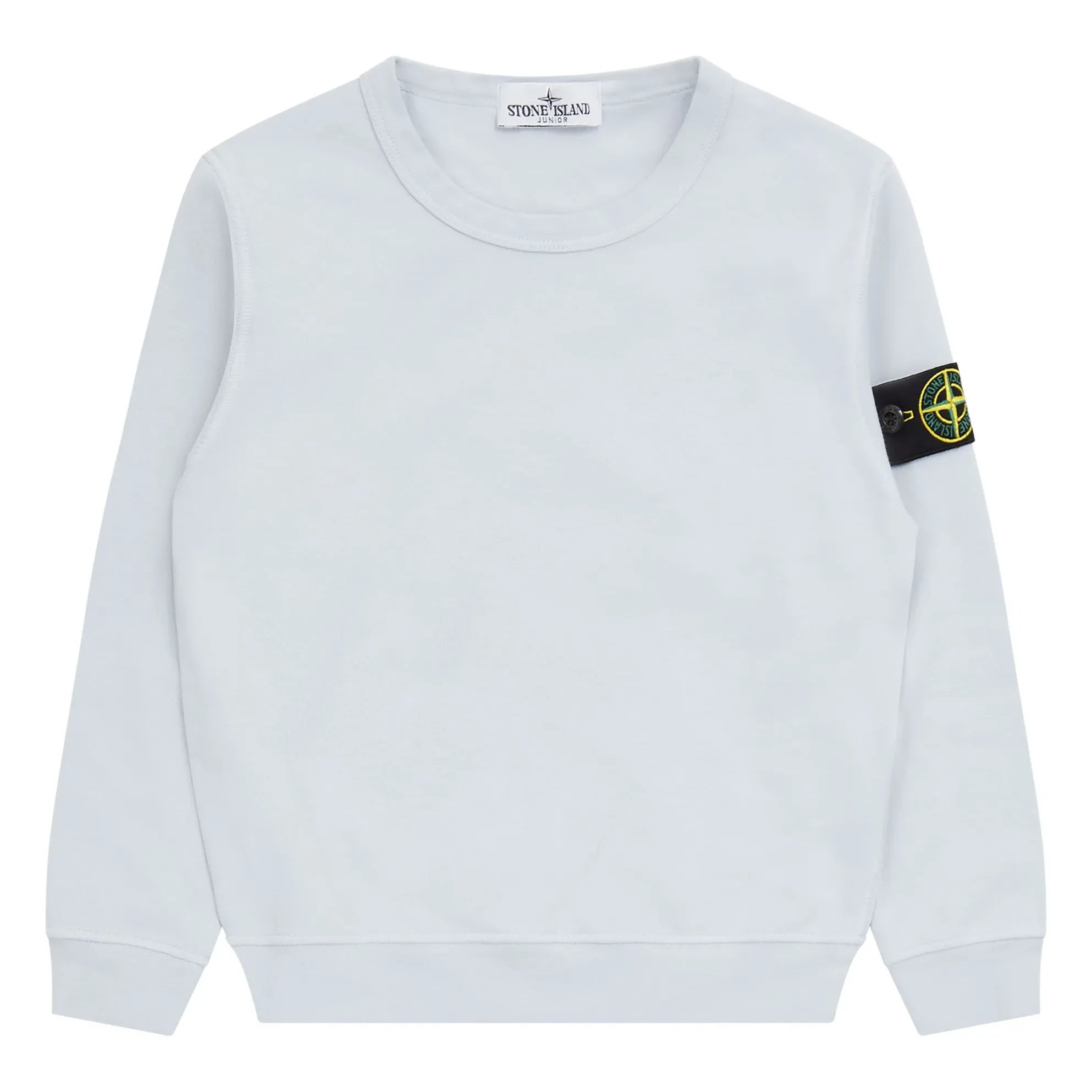 Stone Island - Sweat Logosu | Açık Mavi