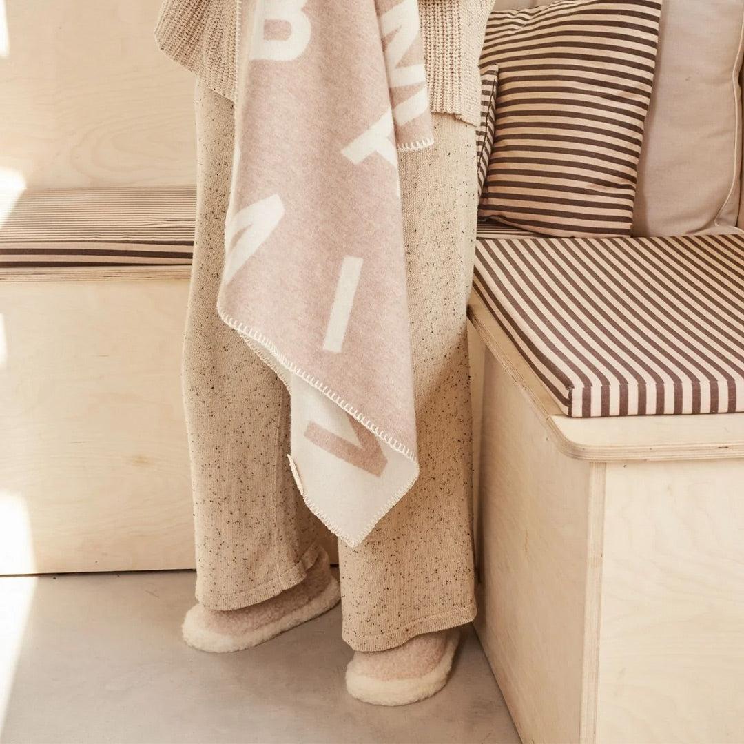 BINIBAMBA Merino Blanket - Alphabet-Blankets-Alphabet-One Size | Natural Baby Shower