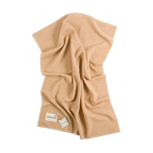 BINIBAMBA Merino Blanket - Camel + Milk-Blankets-Camel + Milk-One Size | Natural Baby Shower