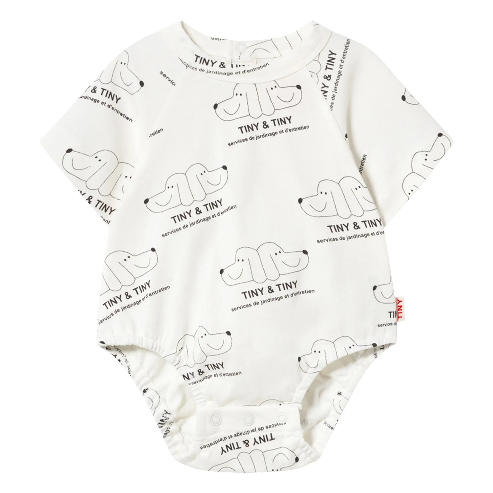 Tinycottons - Body Tiny & Tiny Coton Bio | Beyaz