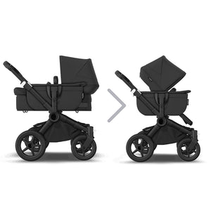 Bugaboo Donkey 5 Mono Complete - Black/Midnight Black-Strollers- | Natural Baby Shower