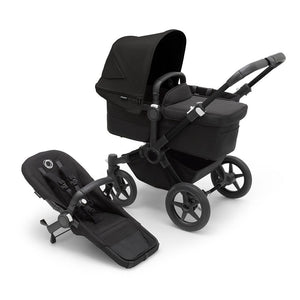 Bugaboo Donkey 5 Mono Complete - Black/Midnight Black-Strollers- | Natural Baby Shower