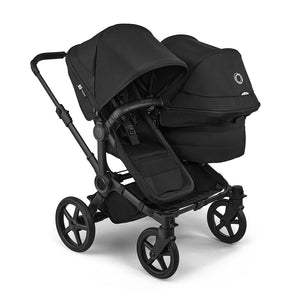 Bugaboo Donkey 6 Double Stroller-Strollers-Heritage Black- | Natural Baby Shower