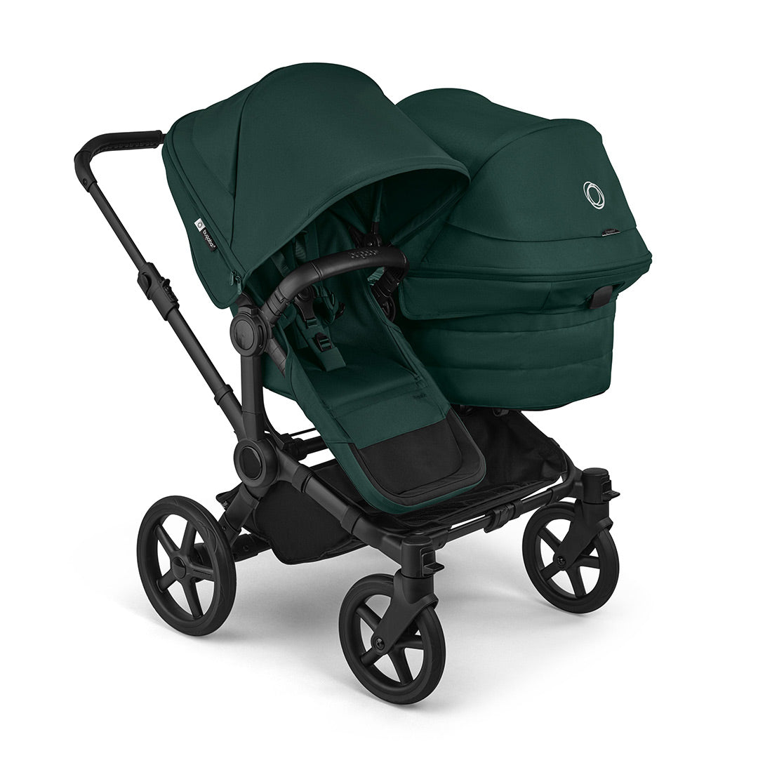 Bugaboo Donkey 6 Double Stroller-Strollers-Fern Green- | Natural Baby Shower