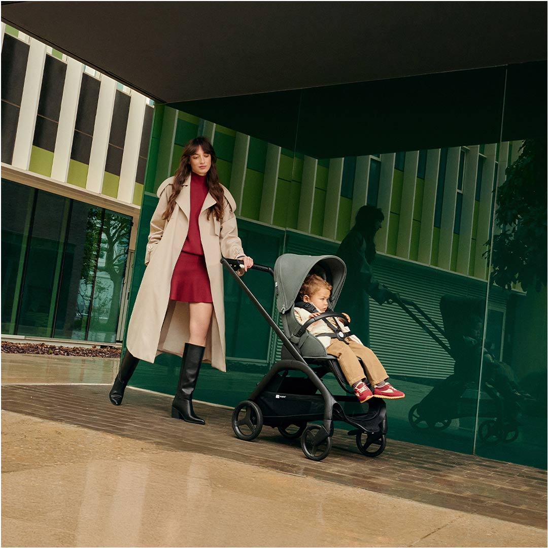 Bugaboo Dragonfly Complete Pushchair - Midnight Black-Strollers-Midnight Black-No Carrycot | Natural Baby Shower