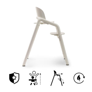 Bugaboo Giraffe Highchair Ultimate Bundle - White/White-Highchairs- | Natural Baby Shower