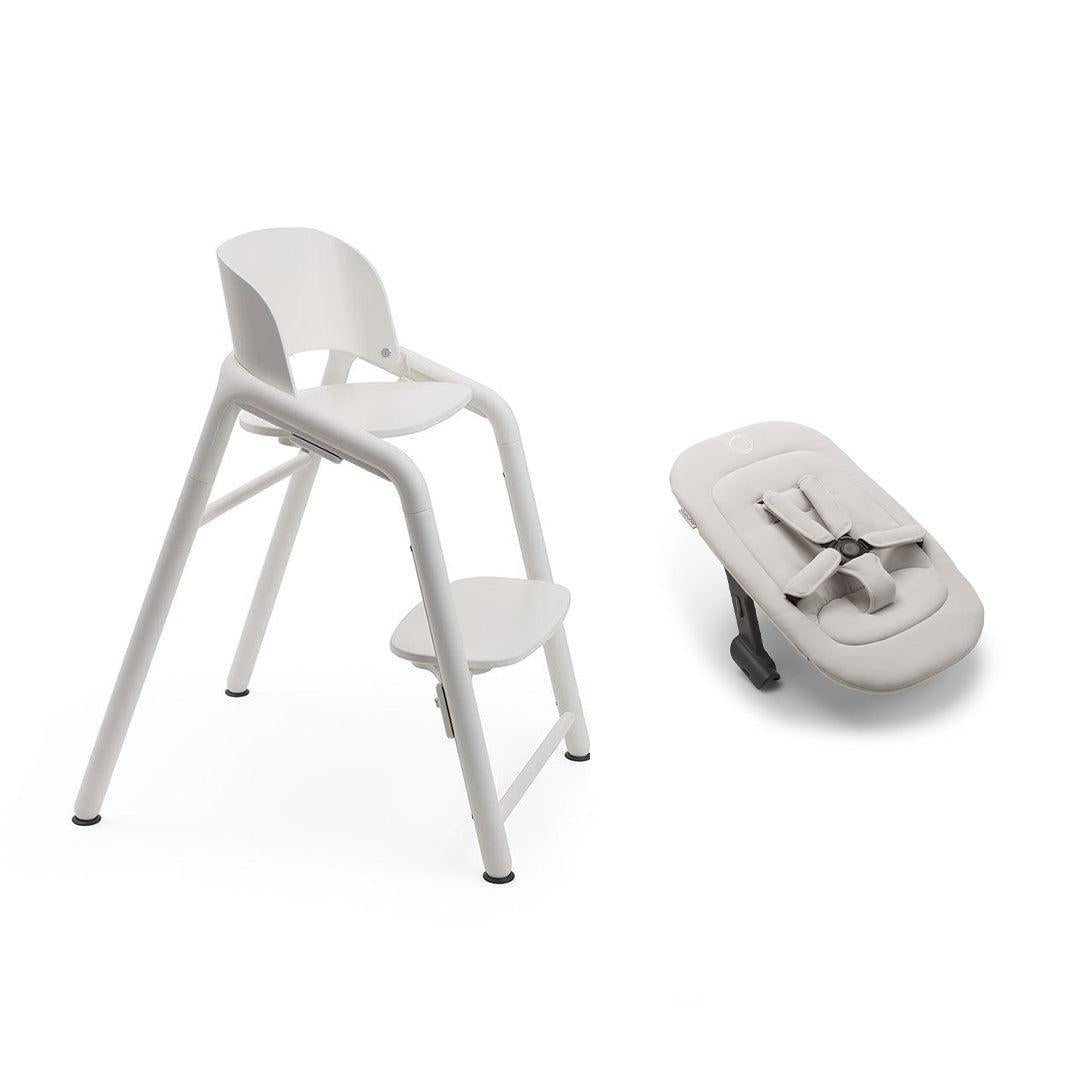 Bugaboo Giraffe + Newborn Set-Highchairs-White- | Natural Baby Shower