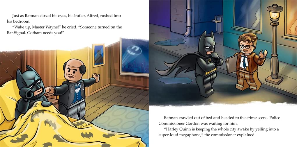 Buster Books - LEGO® DC Super Heroes™: Batman vs. Harley Quinn Figür Oyuncaklı İngilizce Aktivite ve Hikaye Kitabı