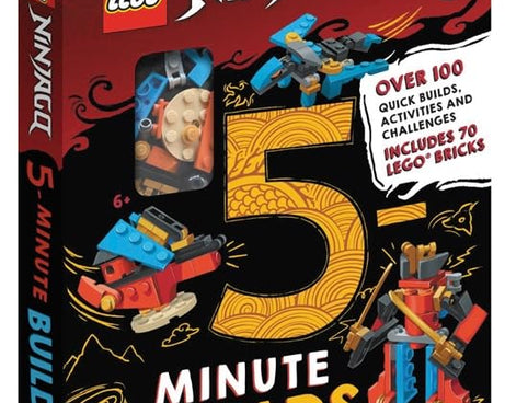 كتب باستر - كتاب نشاط وقصة باللغة الإنجليزية مع لعبة شخصية ليغو نينجاجو