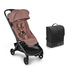 Bugaboo Butterfly 2 Complete Compact Stroller - Dusky Pink-Strollers-Dusky Pink-Without Bumper Bar | Natural Baby Shower