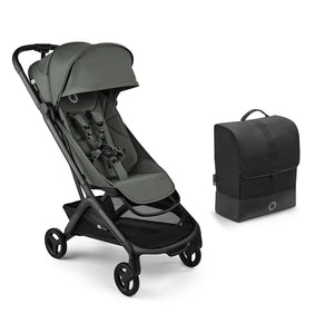 Bugaboo Butterfly 2 Complete Compact Stroller - Forest Green-Strollers-Forest Green-Without Bumper Bar | Natural Baby Shower