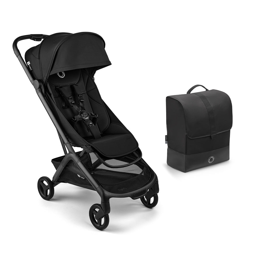 Bugaboo Butterfly 2 Complete Compact Stroller - Heritage Black-Strollers-Heritage Black-Without Bumper Bar | Natural Baby Shower