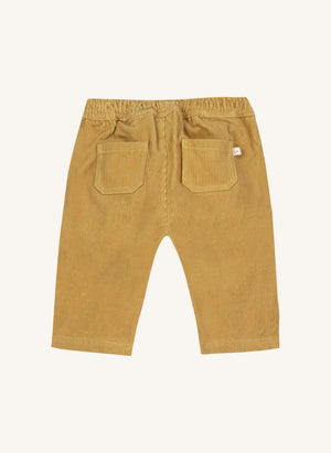 Bonton - Popeye Kadife Pantolon | Sarı