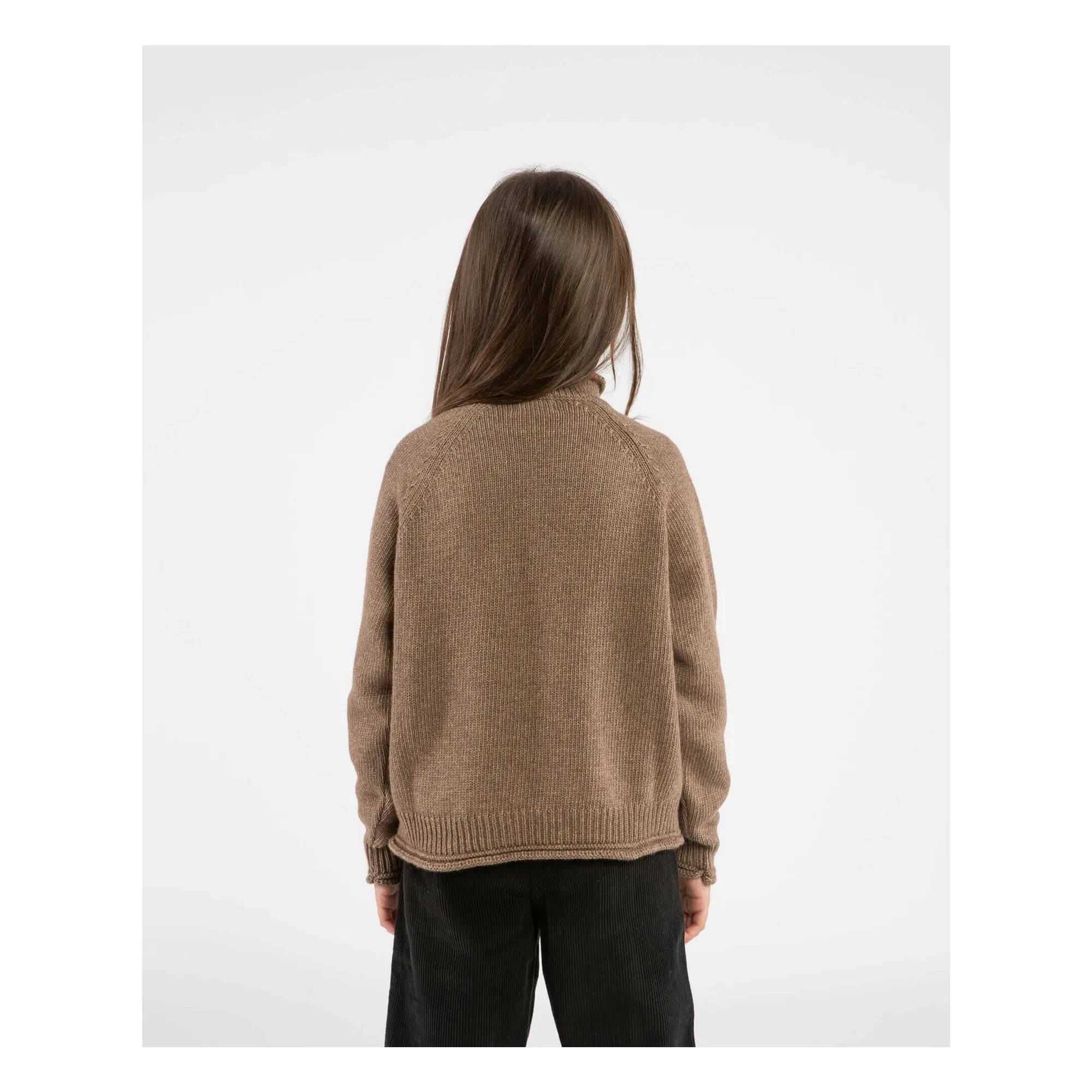 Matona - Yün Raglan Kazak | Kahverengi