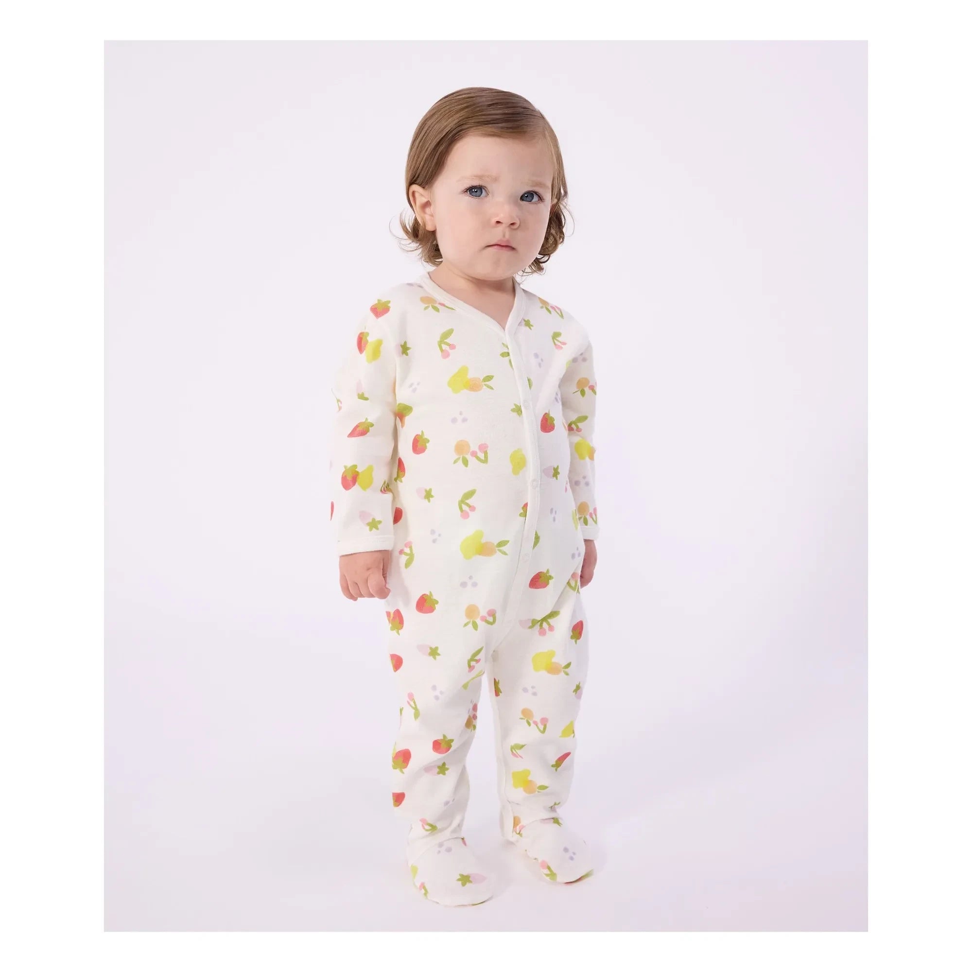 Petit Bateau - Dors Bien Fruits pijama | Ekru