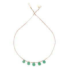Ivarene - 5 Damla Kolye | Chrysoprase