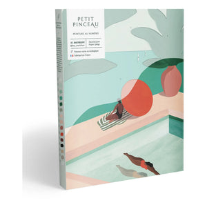 La Petite Épicerie - Numaralandırılmış Boyama Kiti - Saint Barthélémy by Léa Morichon