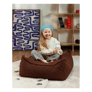 Wigiwama - Koyu Kahverengi Teddy Bear Puf