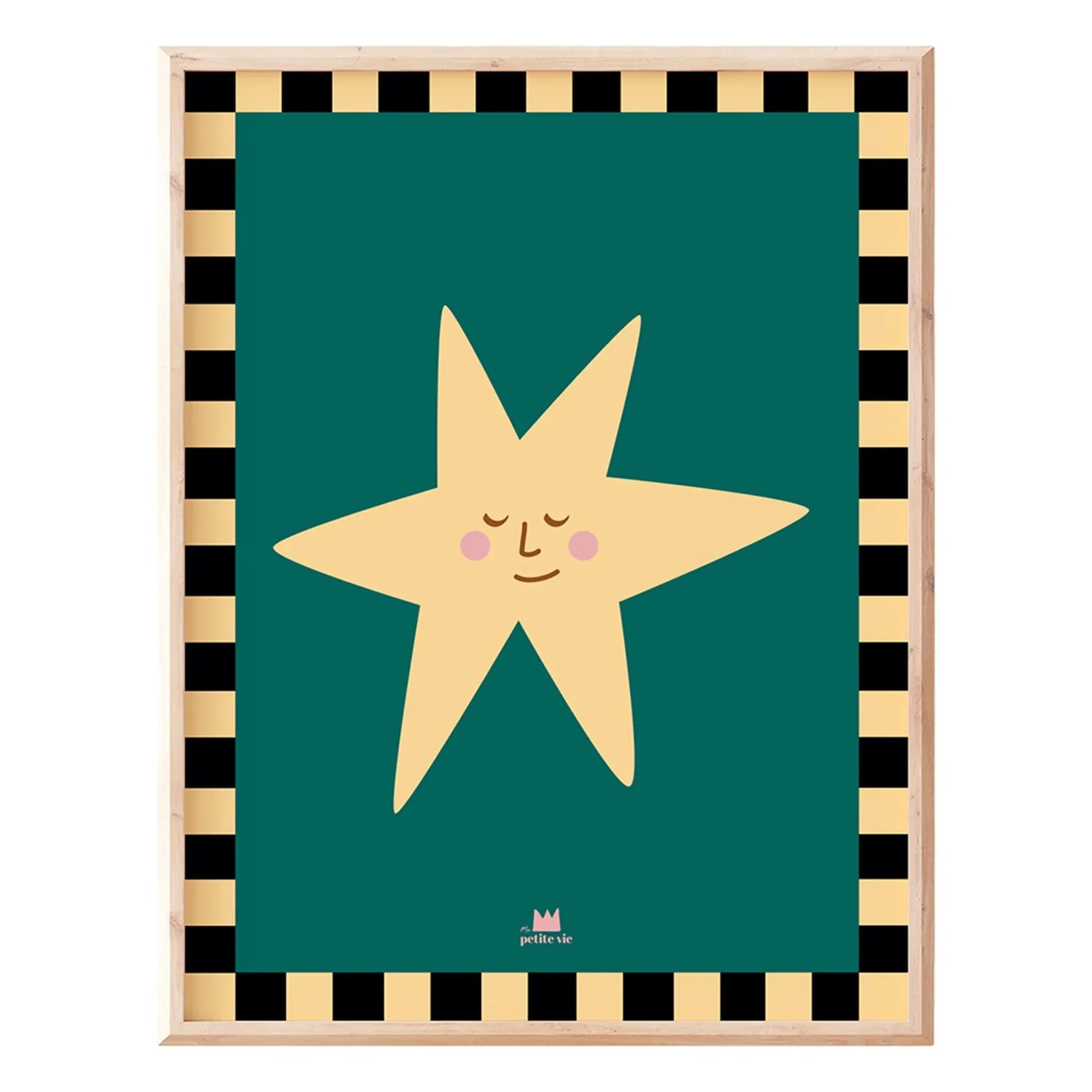Ma petite vie - Pop Star poster | Koyu yeşil