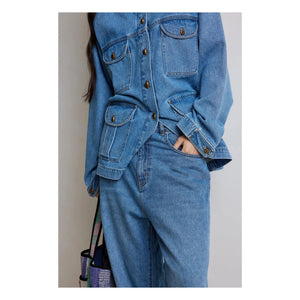 Hod - Organik Pamuk Lolita Jean | Mavi