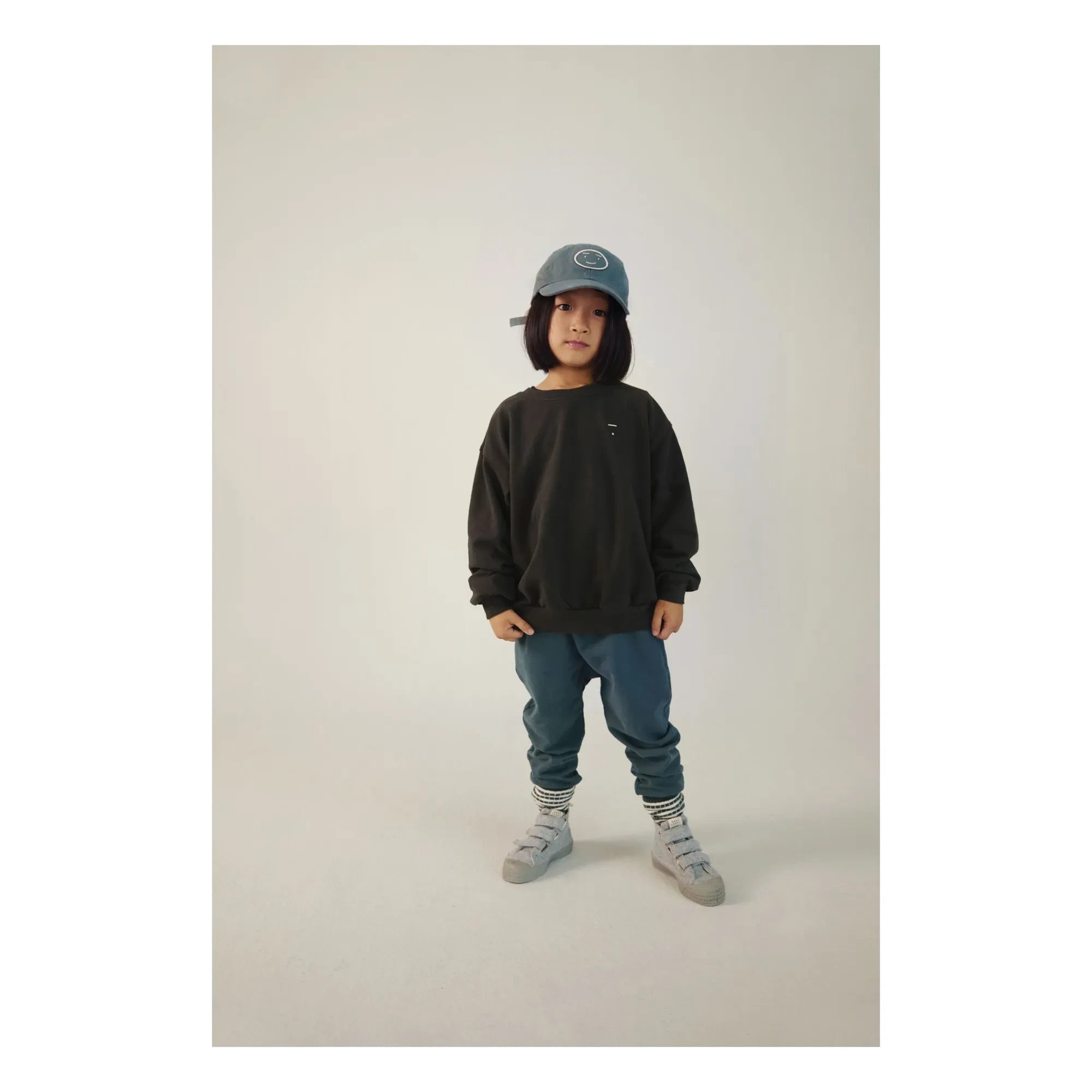 Gray Label - Organik pamuklu şapka | Mavi Yeşil