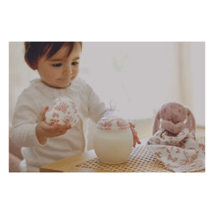 Elhée - Toile de Jouy tıbbi silikon biberonlar ve fizyolojik emzik - Elhée x Tartine et Chocolat | Şeftali