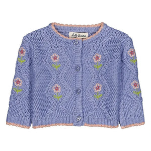 Hello Simone - Jeannette Flowers Hırka | Mauve